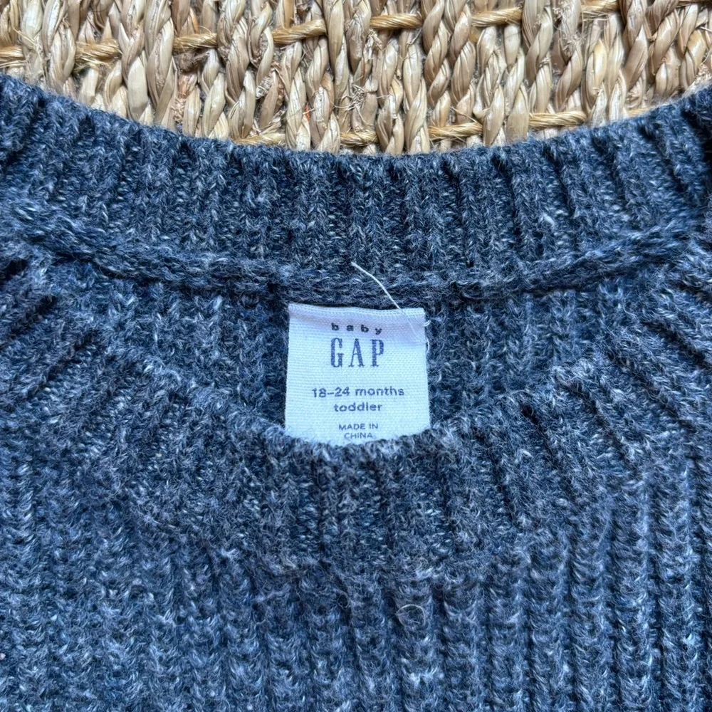 GAP | Budding Crew Toddler Sweater 18-24 Months